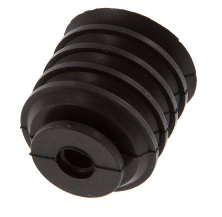 30mm Balg CR Zwart Vacuümzuignap Slag 21mm