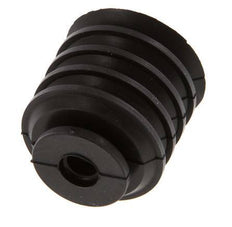 30mm Balg CR Zwart Vacuümzuignap Slag 21mm