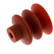 40mm Balg siliconen Rood Vacuümzuignap Slag 20mm