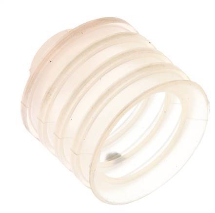 40mm Balg siliconen Helder Vacuümzuignap Slag 20mm