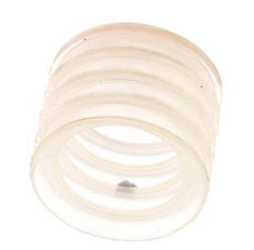 40mm Balg siliconen Helder Vacuümzuignap Slag 20mm