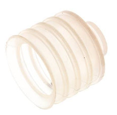 40mm Balg siliconen Helder Vacuümzuignap Slag 20mm