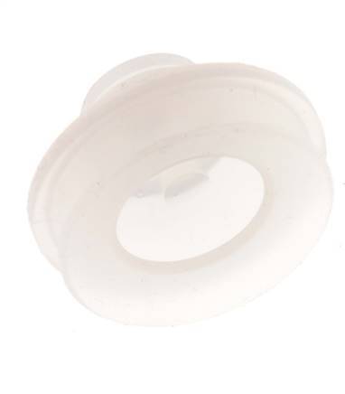 42mm Balg siliconen Helder Vacuümzuignap Slag 9mm