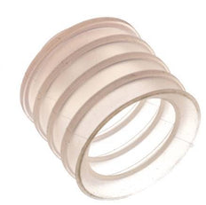 50mm Balg siliconen Helder Vacuümzuignap Slag 30mm