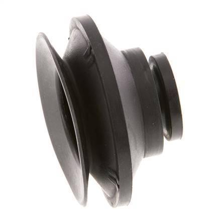 52mm Balg CR Zwart Vacuümzuignap Slag 12mm