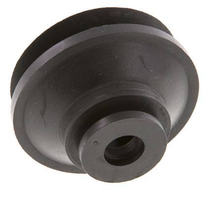 52mm Balg CR Zwart Vacuümzuignap Slag 12mm