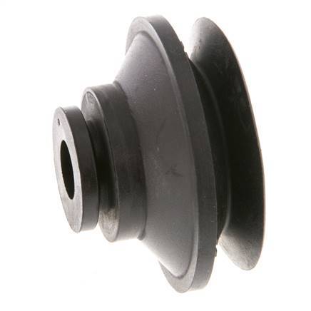 52mm Balg CR Zwart Vacuümzuignap Slag 12mm