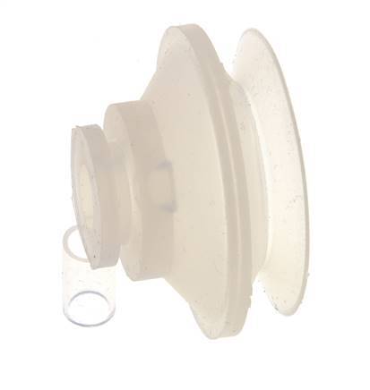 52mm Balg siliconen Helder Vacuümzuignap Slag 12mm
