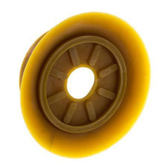 100mm Vlak NR Beige Vacuümzuignap G 1/4 inch Binnendraad Slag 6mm Dunne lippen