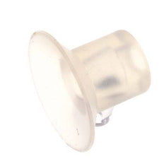 17mm Vlak siliconen Helder Vacuümzuignap Slag 2mm