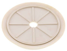 200mm Vlak NRE White Vacuümzuignap G 1/2 inch Binnendraad Slag 5mm Dunne lippen