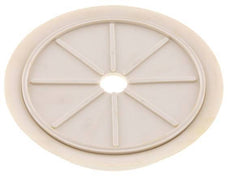 200mm Vlak NRE White Vacuümzuignap G 1/2 inch Binnendraad Slag 5mm Dunne lippen