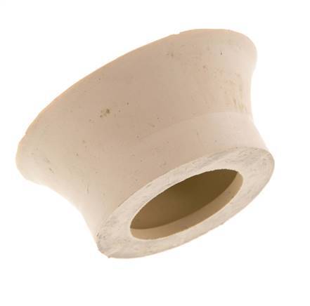 70mm Vlak NR Beige Vacuümzuignap G 1/4 inch Binnendraad Slag 6mm Dunne lippen