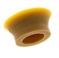 70mm Flat NRE Brown Vacuum Suction Cup G 1/4 inch Female Stroke 6mm Thin Lips