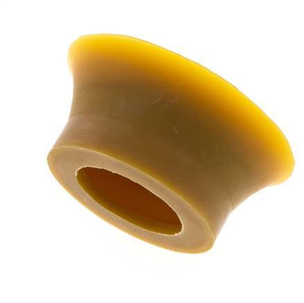 70mm Flat NRE Brown Vacuum Suction Cup G 1/4 inch Female Stroke 6mm Thin Lips