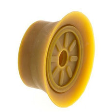 70mm Vlak NRE Bruin Vacuümzuignap G 1/4 inch Binnendraad Slag 6mm Dunne lippen