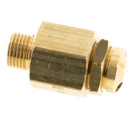 G 1/8'' Messing instelbare veiligheidsklep 0,5-1 bar (7,25-14,50 psi)