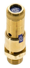 G 1/2'' Brass Pre-Set Safety Valve 0.5 bar (7.25 psi) DN 10