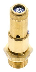 G 3/4'' Brass Pre-Set Safety Valve 0.7 bar (10.15 psi) DN 10