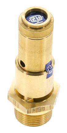 G 3/4'' Brass Pre-Set Safety Valve 0.7 bar (10.15 psi) DN 10
