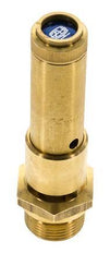 G 3/4'' messing vooringesteld veiligheidsventiel 11,5 bar (166,8 psi) DN 10