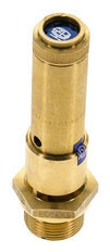 G 3/4'' Brass Pre-Set Safety Valve 11.9 bar (172.6 psi) DN 10