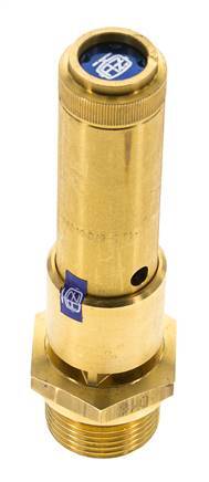 G 3/4'' Brass Pre-Set Safety Valve 12.3 bar (178.4 psi) DN 10