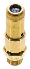 G 1/2'' Brass Pre-Set Safety Valve 1.6 bar (23.21 psi) DN 10