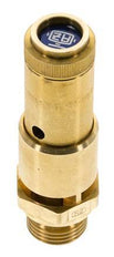 G 1/2'' Messing vooringesteld veiligheidsventiel 1,7 bar (24,66 psi) DN 10