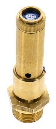 G 3/4'' Brass Pre-Set Safety Valve 23.5 bar (340.84 psi) DN 10