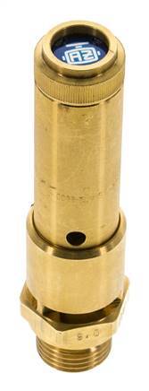 G 1/2'' Brass Pre-Set Safety Valve 28.5 bar (413.36 psi) DN 10