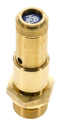 G 3/4'' Brass Pre-Set Safety Valve 2.2 bar (31.91 psi) DN 10