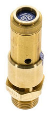 G 1/2'' Brass Pre-Set Safety Valve 3 bar (43.51 psi) DN 10