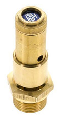 G 3/4'' Brass Pre-Set Safety Valve 3.7 bar (53.66 psi) DN 10