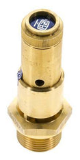 G 3/4'' Brass Pre-Set Safety Valve 3.7 bar (53.66 psi) DN 10