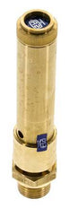 G 1/2'' Brass Pre-Set Safety Valve 40.5 bar (587.41 psi) DN 10