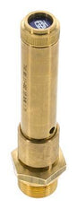 G 3/4'' Brass Pre-Set Safety Valve 41.5 bar (601.92 psi) DN 10