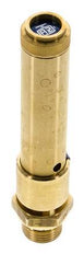 G 1/2'' Brass Pre-Set Safety Valve 42 bar (609.17 psi) DN 10