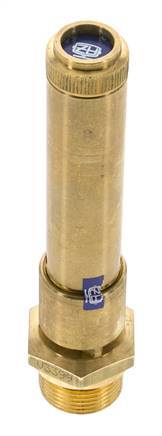 G 3/4'' Brass Pre-Set Safety Valve 44.5 bar (645.43 psi) DN 10