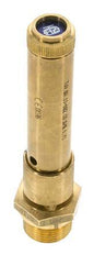 G 3/4'' Brass Pre-Set Safety Valve 48 bar (696.19 psi) DN 10