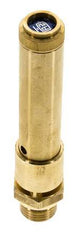 G 1/2'' Brass Pre-Set Safety Valve 49.5 bar (717.95 psi) DN 10