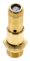 G 3/4'' Brass Pre-Set Safety Valve 8.2 bar (118.93 psi) DN 10