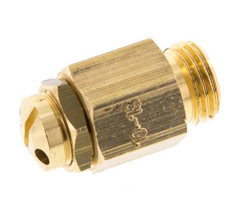 G 1/4'' messing instelbare veiligheidsklep 10-18 bar (145,04-261,07 psi)