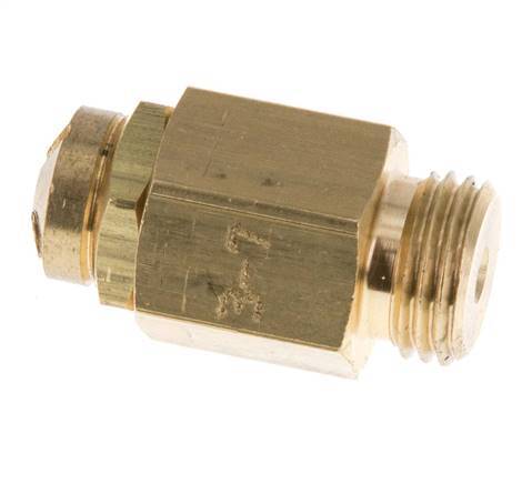 G 1/4'' messing instelbare veiligheidsklep 3-7 bar (43,51-101,53 psi)