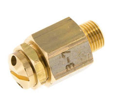 G 1/8'' Messing instelbare veiligheidsklep 3-7 bar (43,51-101,53 psi)