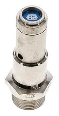 G 3/4'' Nickel-plated Brass Pre-Set Safety Valve 0.7 bar (10.15 psi) DN 10