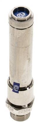 G 1/2'' Nickel-plated Brass Pre-Set Safety Valve 43 bar (623.67 psi) DN 10