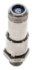 G 3/4'' Nickel-plated Brass Pre-Set Safety Valve 11 bar (159.54 psi) DN 10