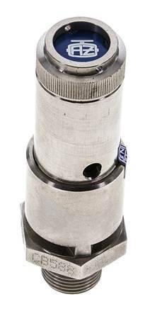 G 3/4'' Nickel-plated Brass Pre-Set Safety Valve 6 bar (87.02 psi) DN 10