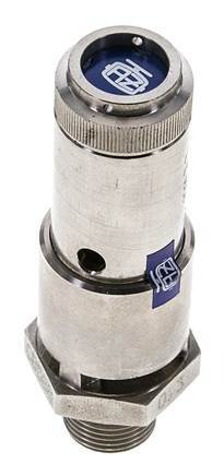 G 3/4'' Nickel-plated Brass Pre-Set Safety Valve 6 bar (87.02 psi) DN 10